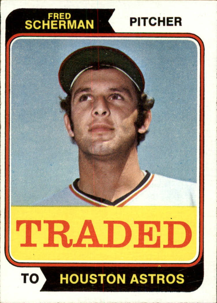 1974 Topps Traded #186T Fred Scherman