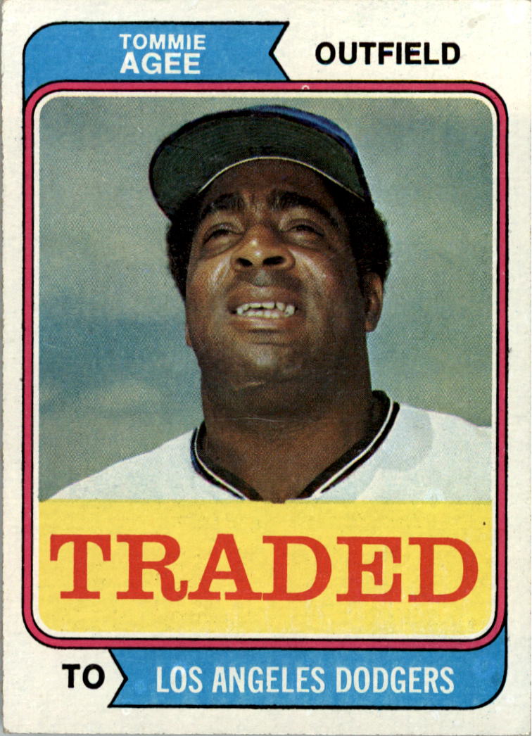 1974 Topps Traded #630T Tommie Agee