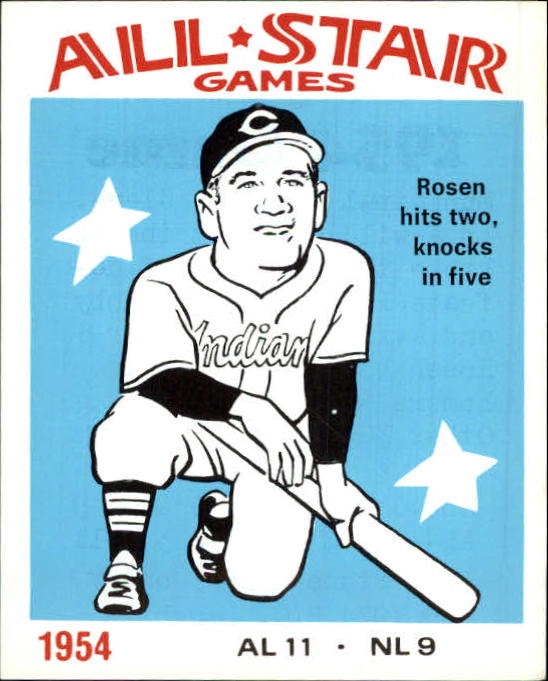 1974 Laughlin All-Star Games #54 Al Rosen/Hits