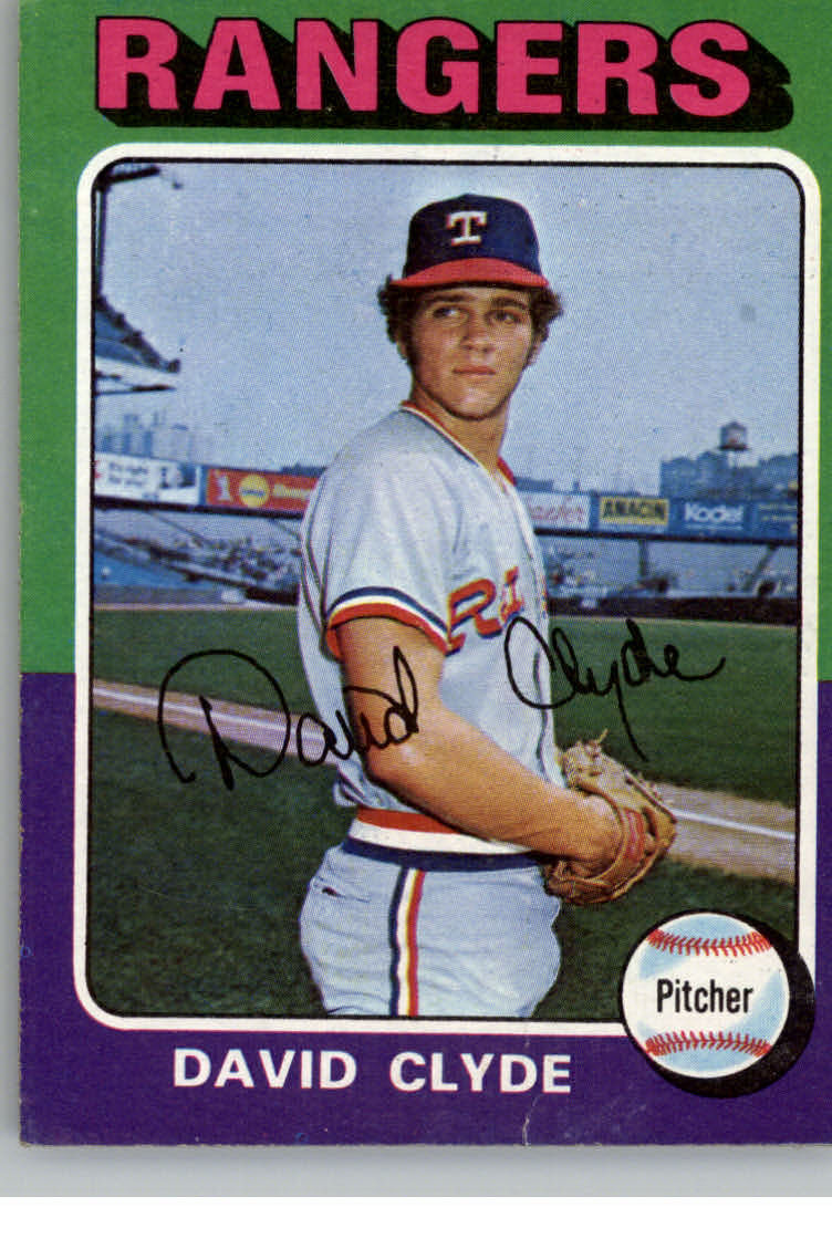 1975 Topps #12 David Clyde