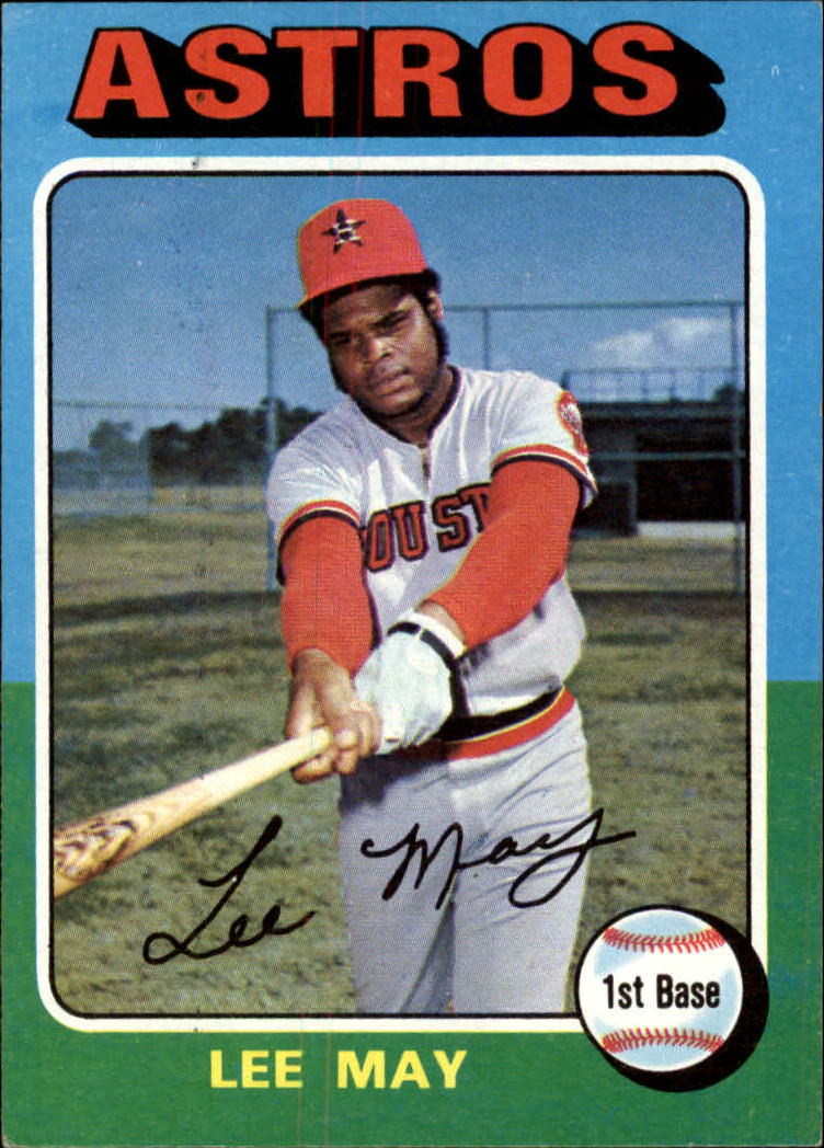 1975 Topps #25 Lee May