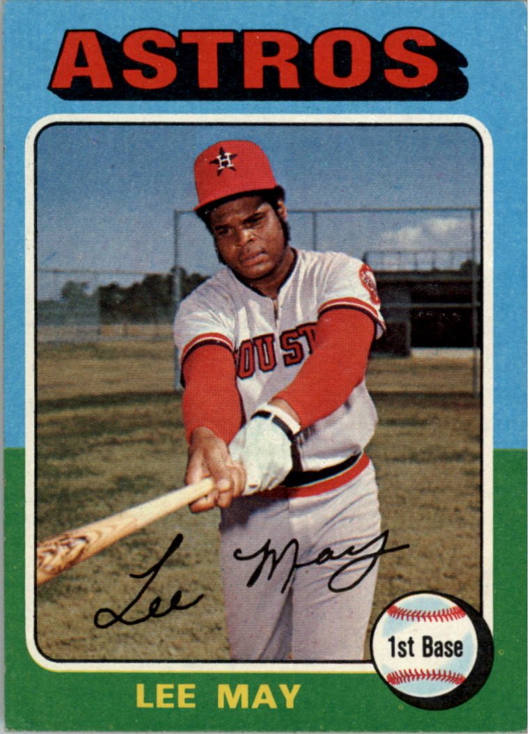 1975 Topps #25 Lee May