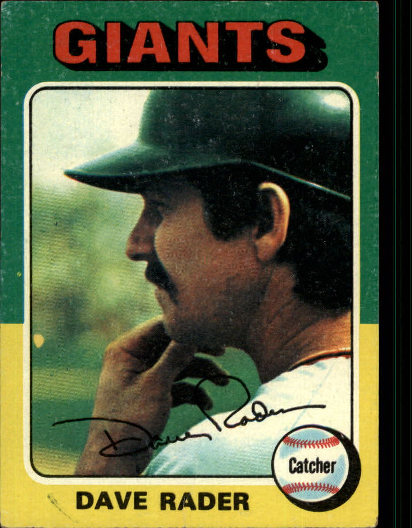 1975 Topps #31 Dave Rader