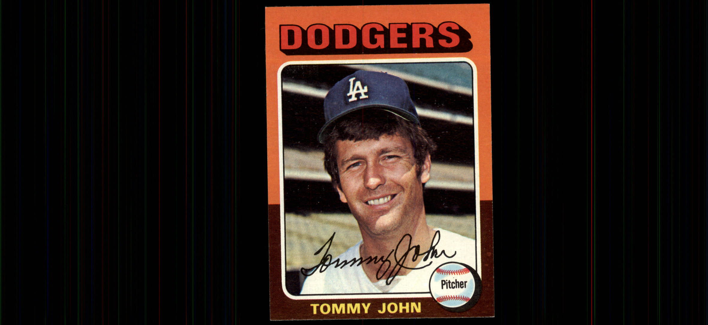 1975 Topps #47 Tommy John
