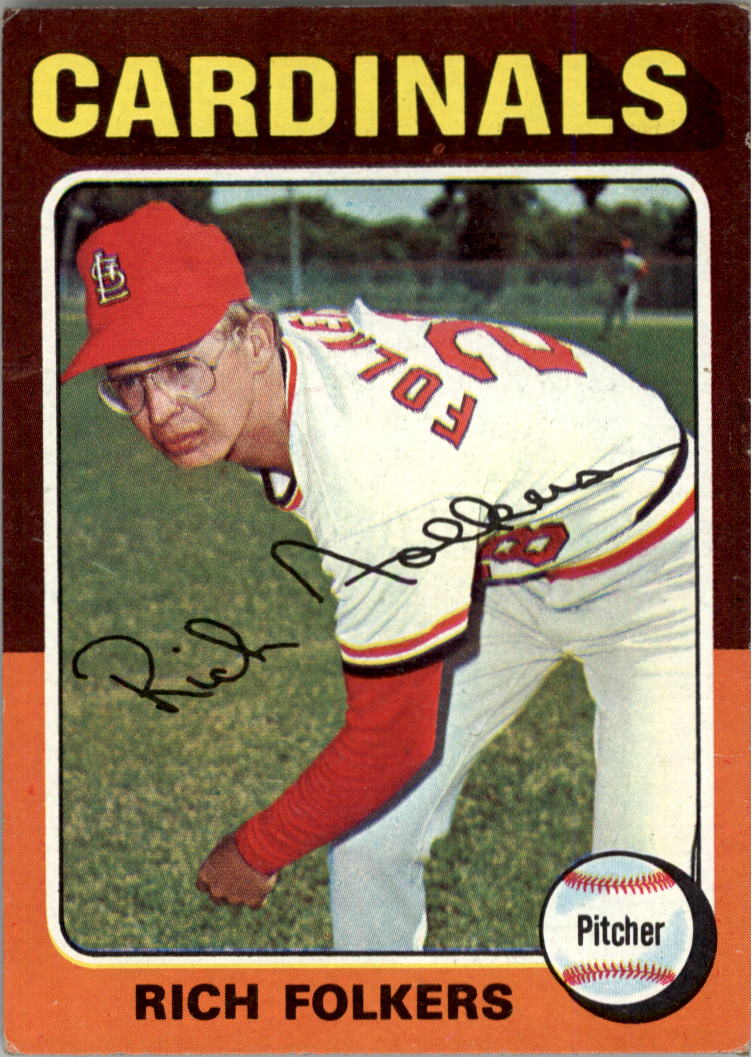 1975 Topps #98 Rich Folkers