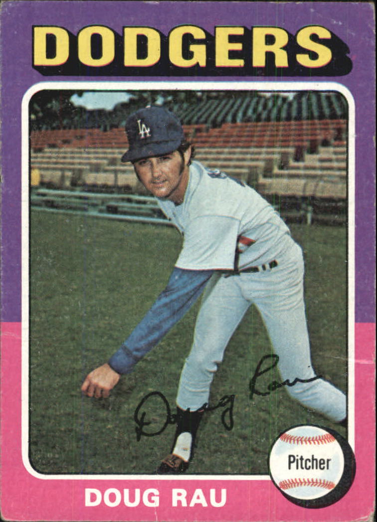 1975 Topps Baseball Card 269 Doug Rau VG eBay