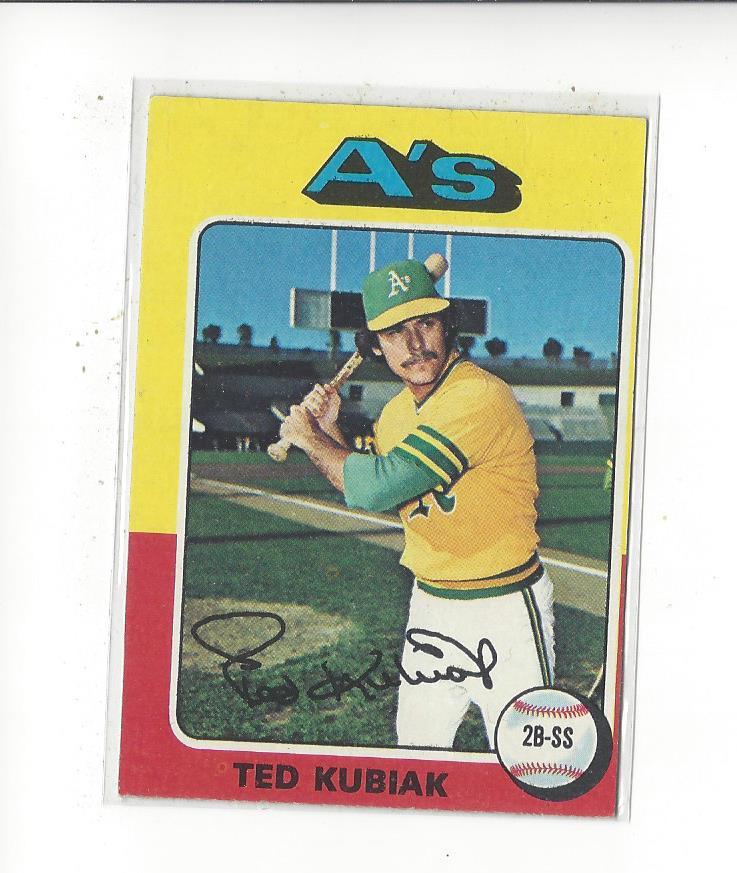 1975 Topps #329 Ted Kubiak