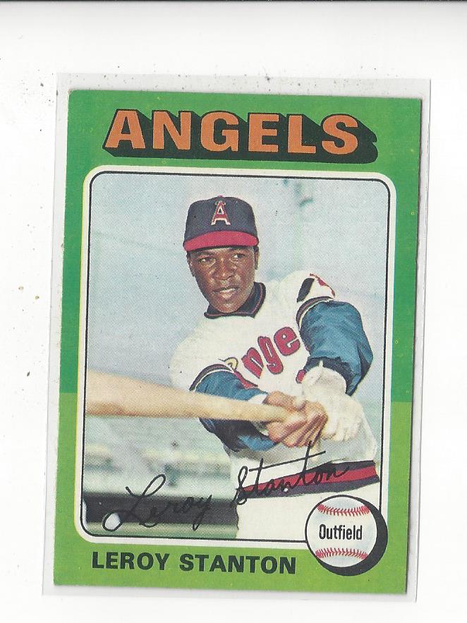 1975 Topps #342 Leroy Stanton