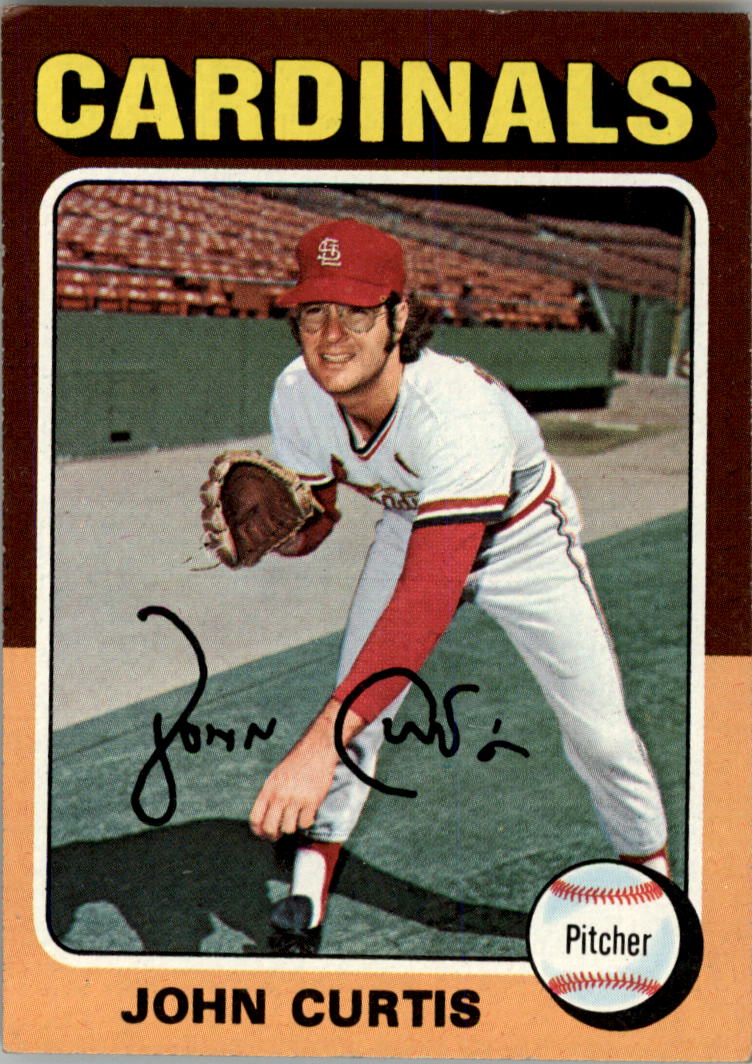 1975 Topps #381 John Curtis
