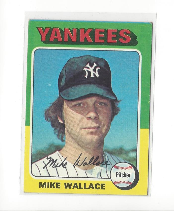 1975 Topps #401 Mike Wallace