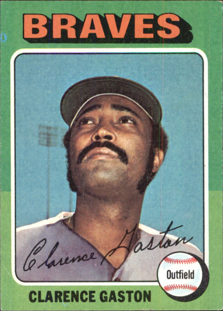 1975 Topps #427 Clarence Gaston