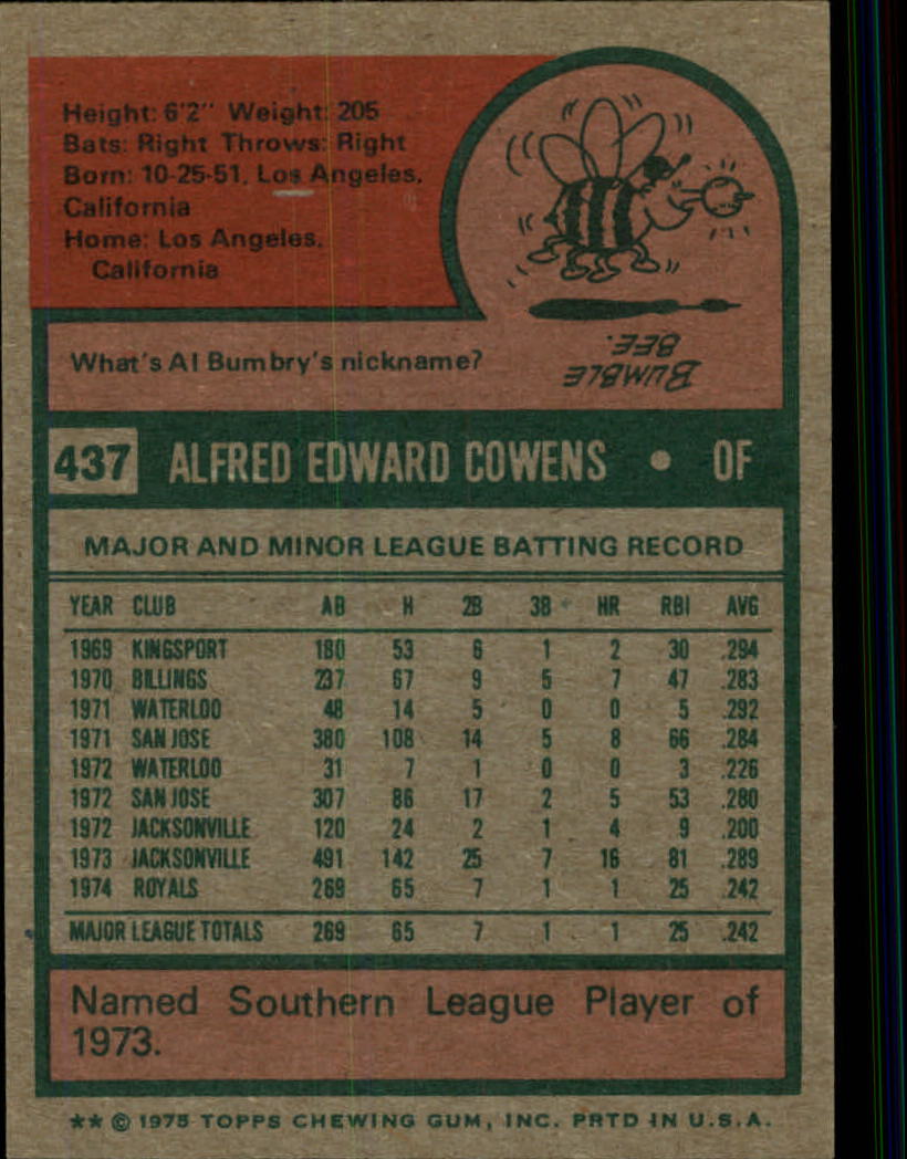 1975 TOPPS BASEBALL ASSORTED SINGLES U-PICK #412-506 - Picture 129 of 500