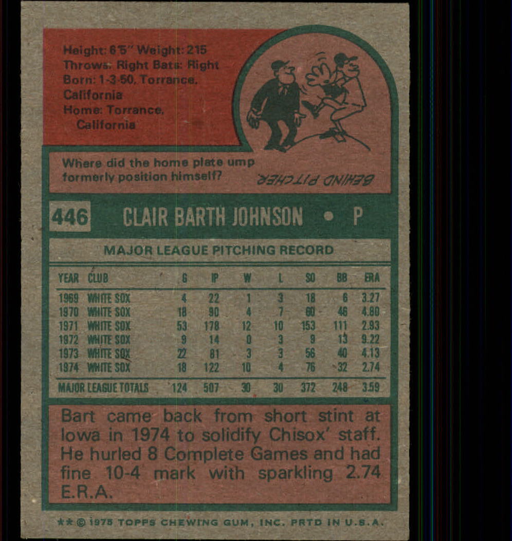 1975 TOPPS BASEBALL ASSORTED SINGLES U-PICK #412-506 - Picture 173 of 500