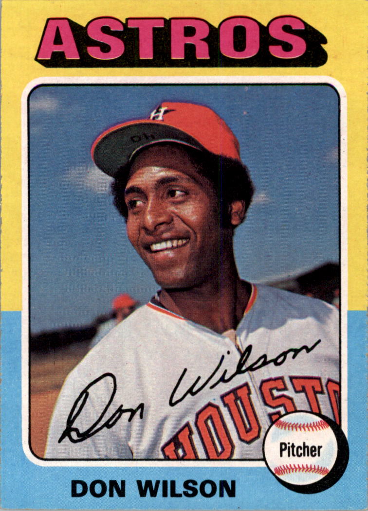 1975 Topps #455 Don Wilson