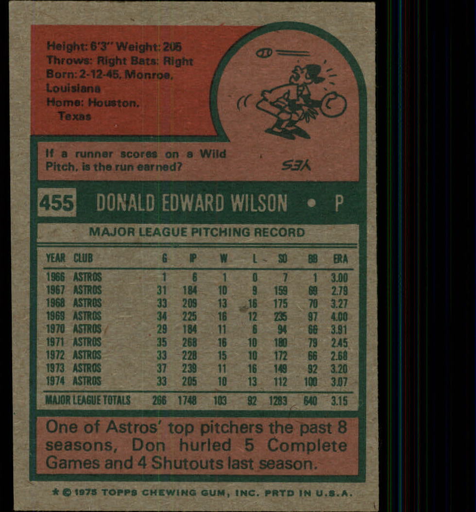 1975 TOPPS BASEBALL ASSORTED SINGLES U-PICK #412-506 - Picture 224 of 500