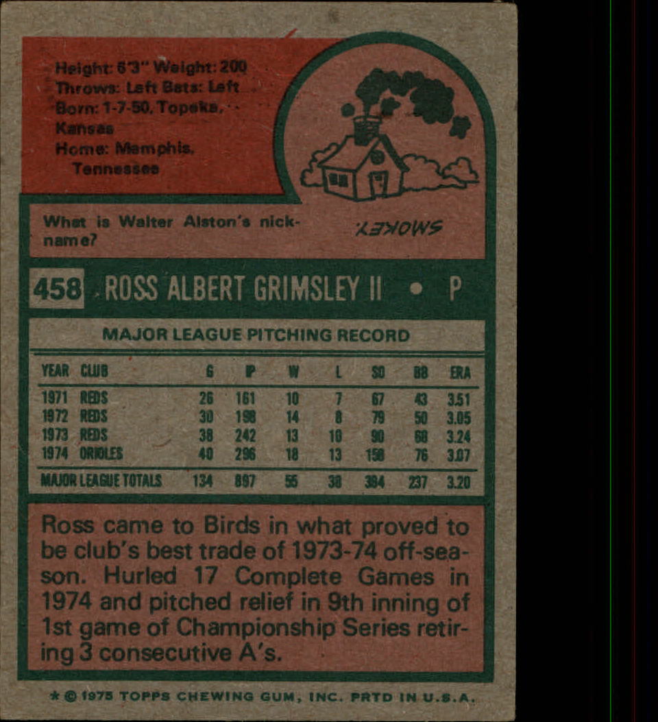 1975 TOPPS BASEBALL ASSORTED SINGLES U-PICK #412-506 - Picture 240 of 500