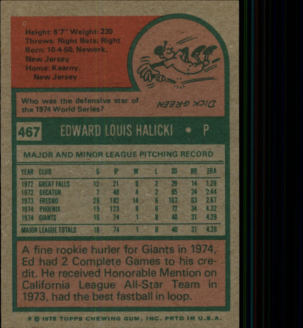 1975 TOPPS BASEBALL ASSORTED SINGLES U-PICK #412-506 - Picture 258 of 500