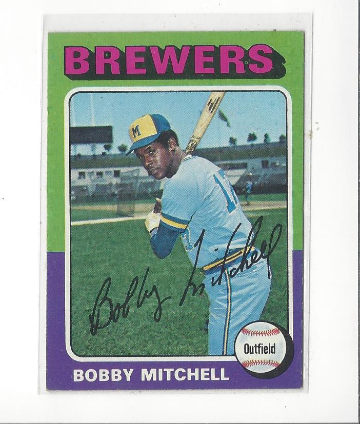 1975 Topps #468 Bobby Mitchell