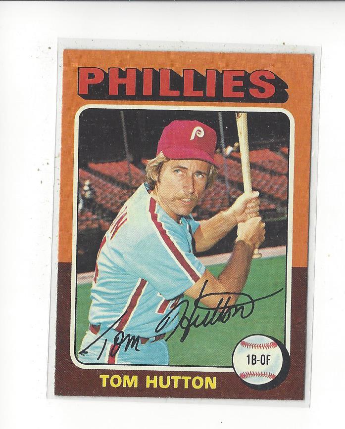 1975 Topps #477 Tom Hutton