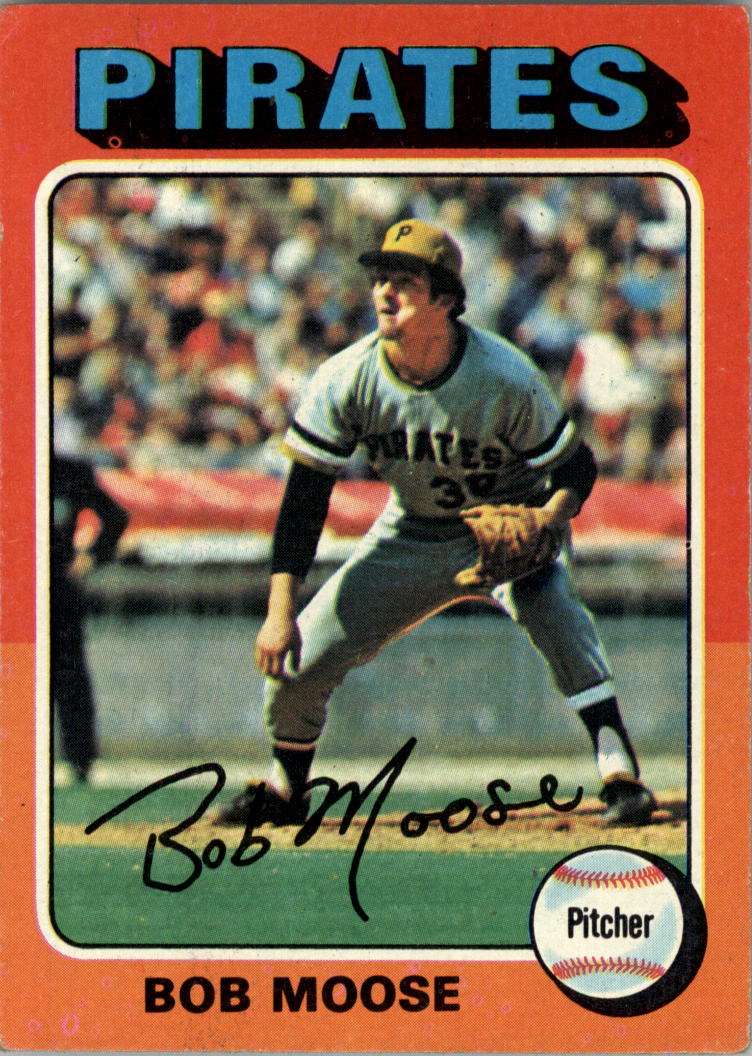 1975 Topps #536 Bob Moose