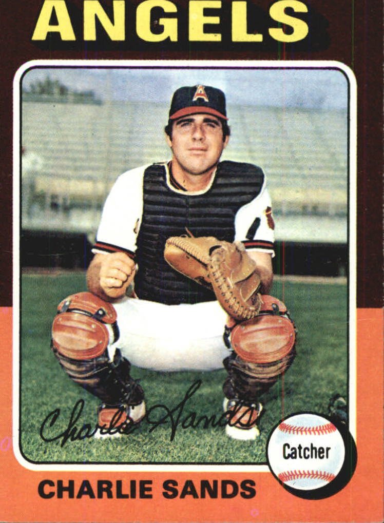 1975 Topps #548 Charlie Sands - EX-MT