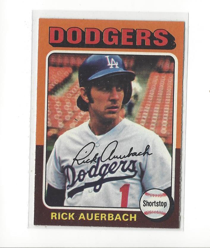 1975 Topps #588 Rick Auerbach