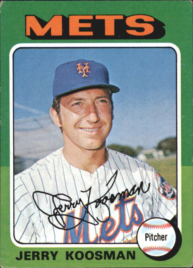 1975 Topps Mini New York Mets Baseball Card #19 Jerry Koosman - EX | eBay
