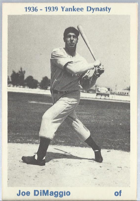 1975 Yankees Dynasty 1936-39 TCMA #11 Joe DiMaggio