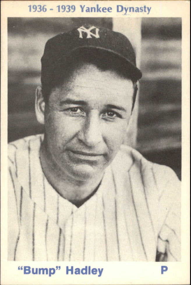 1975 Yankees Dynasty 193639 TCMA 20 Bump Hadley EX