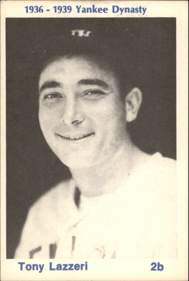 1975 Yankees Dynasty 1936-39 TCMA #30 Tony Lazzeri