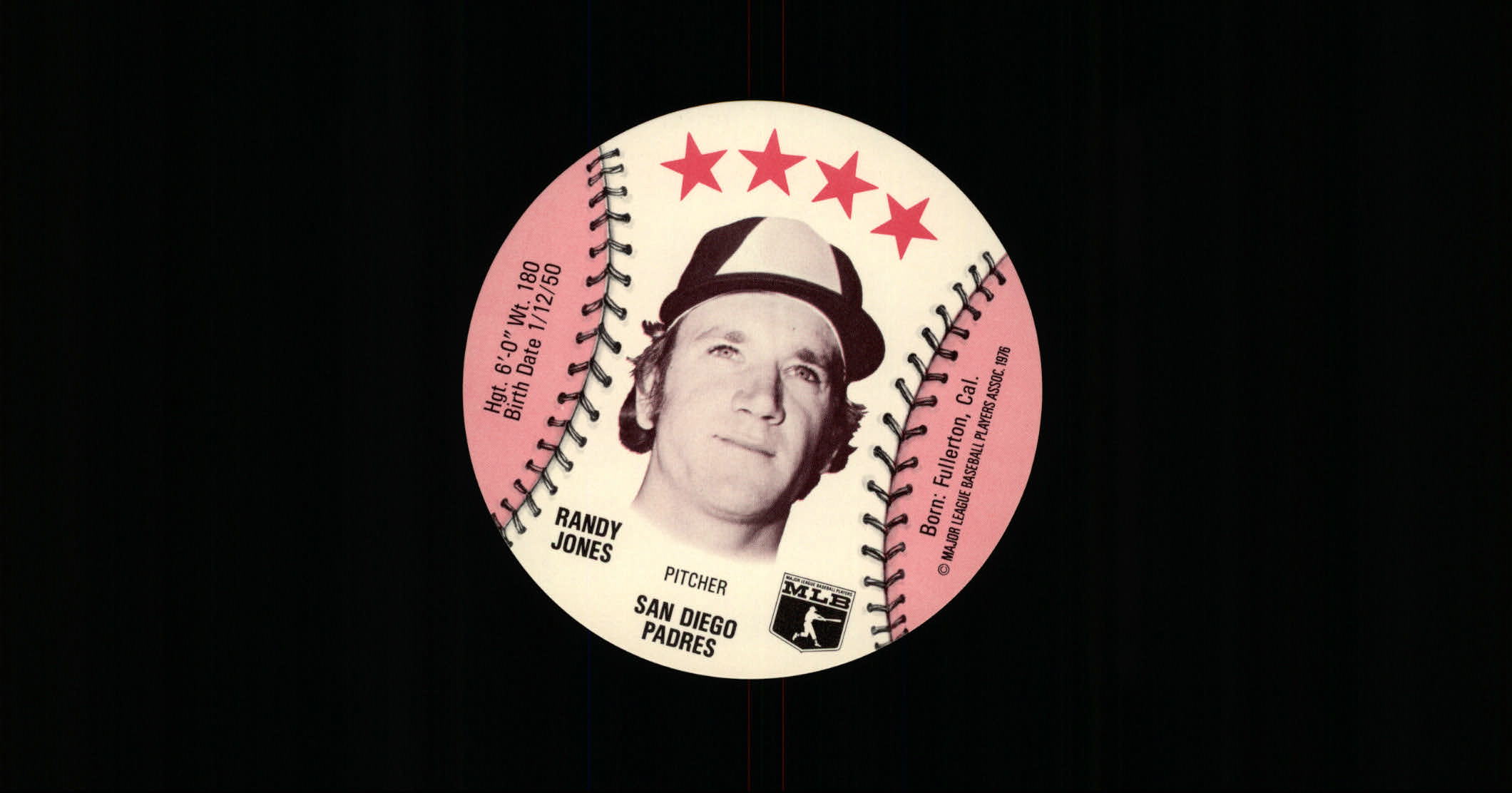 1976 Blankback Discs #23 Randy Jones