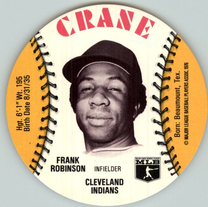 1976 Crane Discs #49 Frank Robinson