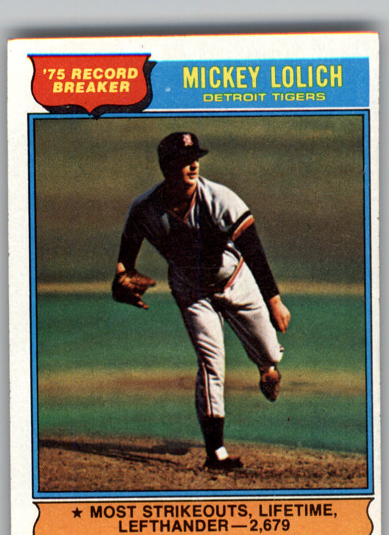 1976 Topps #3 Mickey Lolich RB