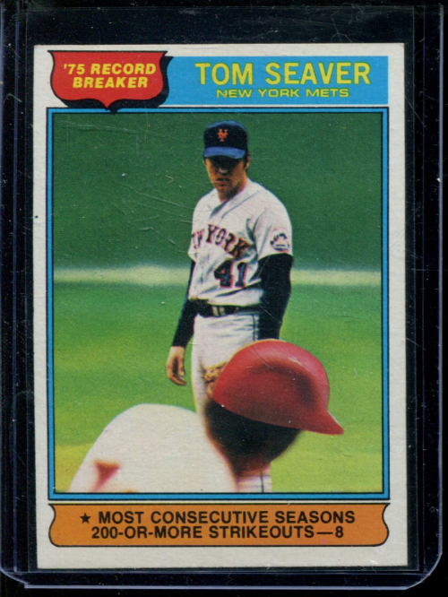 1976 Topps #5 Tom Seaver RB