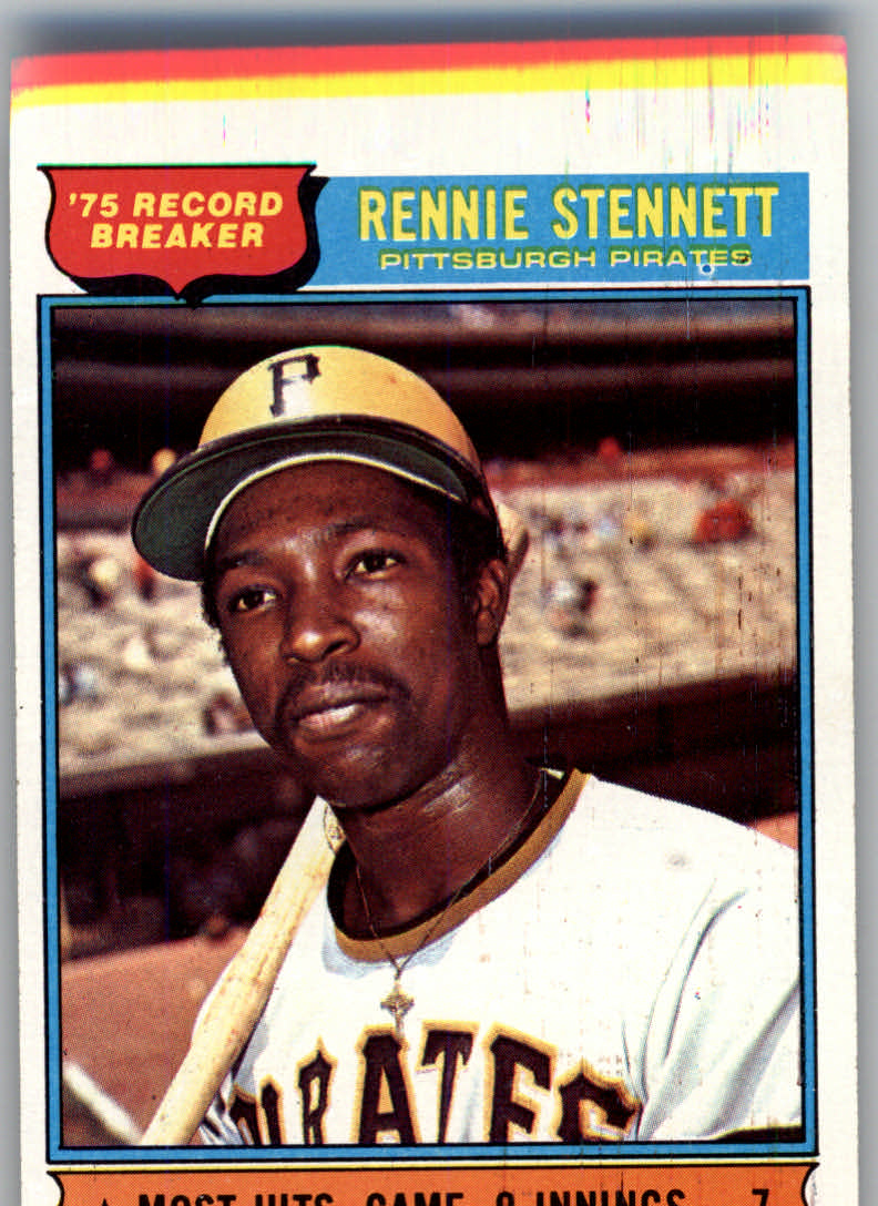 1976 Topps #6 Rennie Stennett RB