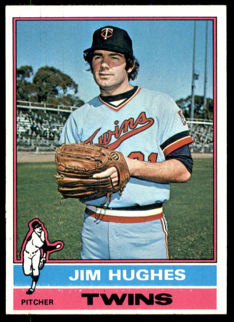 1976 Topps #11 Jim Hughes