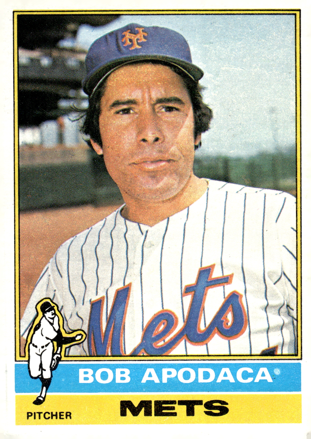 1976 Topps #16 Bob Apodaca