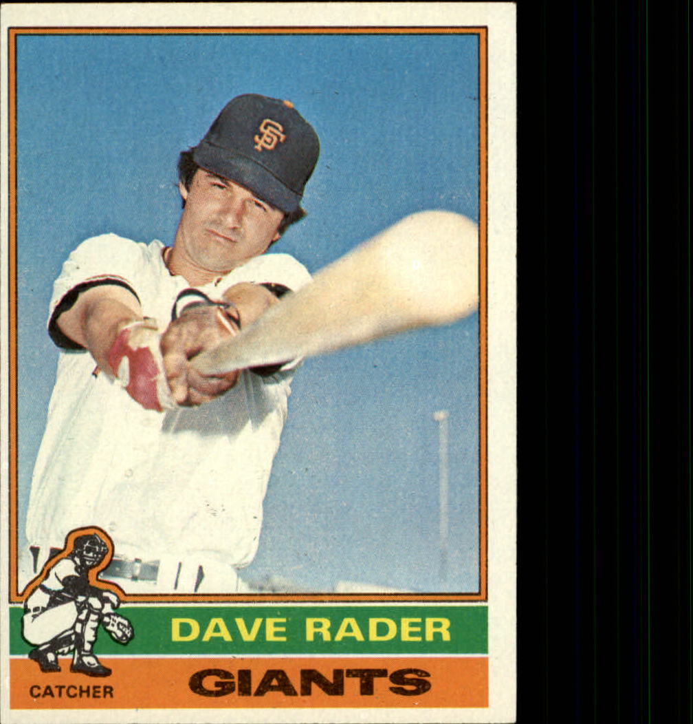 1976 Topps #54 Dave Rader