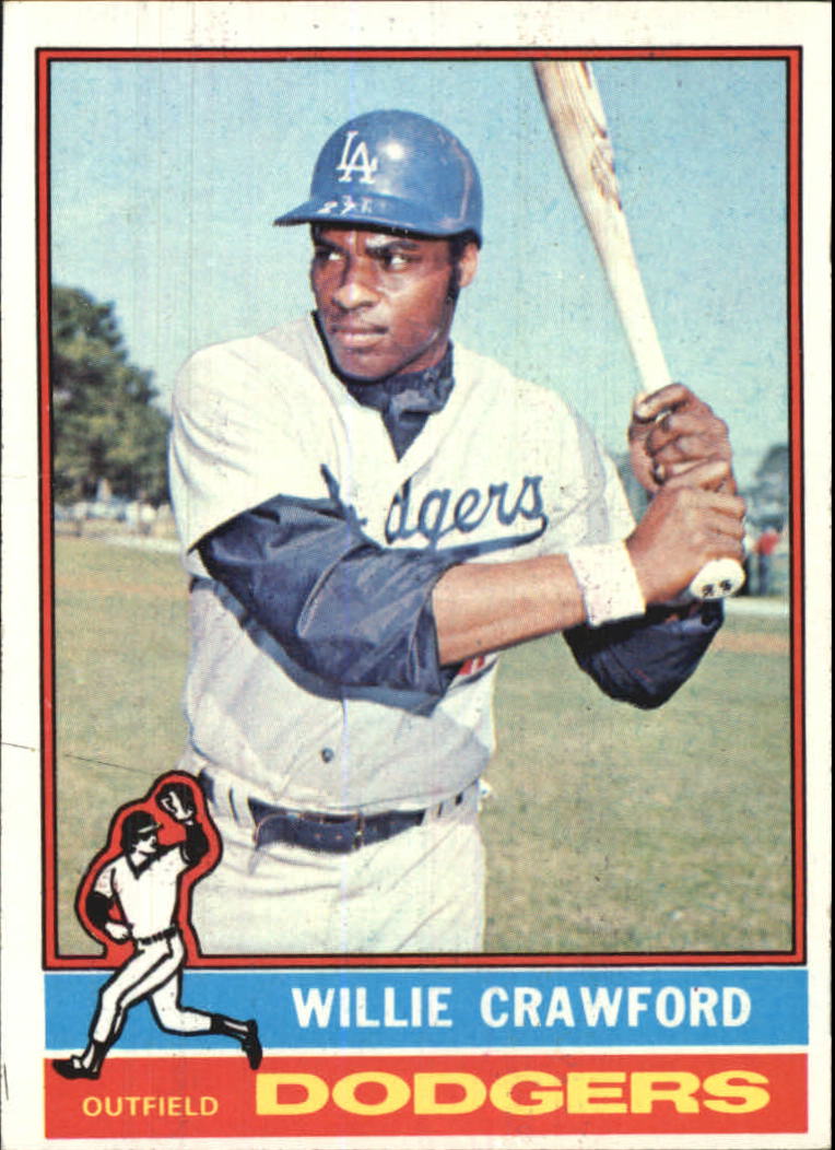 1976 Topps #76 Willie Crawford