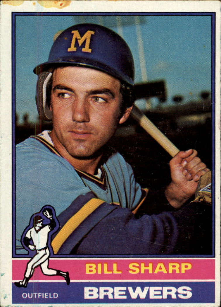 1976 Topps #244 Bill Sharp