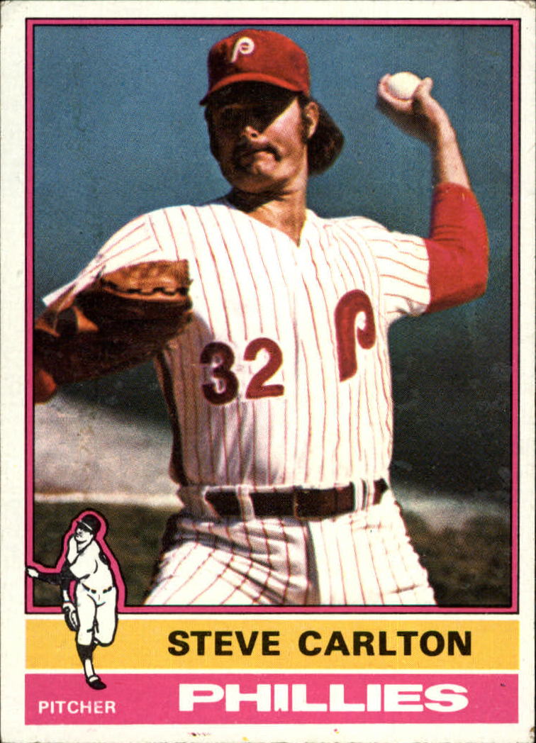 1976 Topps #355 Steve Carlton