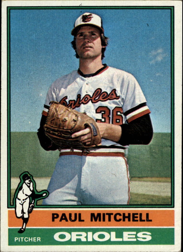 1976 Topps #393 Paul Mitchell RC