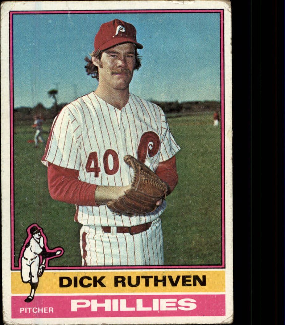 1976 Topps #431 Dick Ruthven