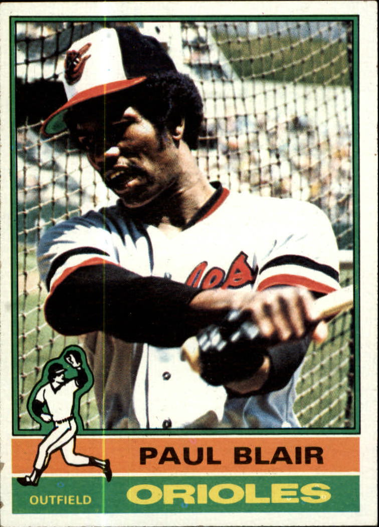 1976 Topps #473 Paul Blair