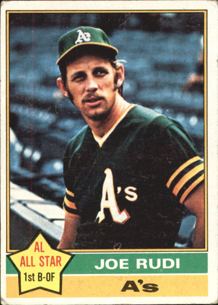 1976 Topps #475 Joe Rudi - VG