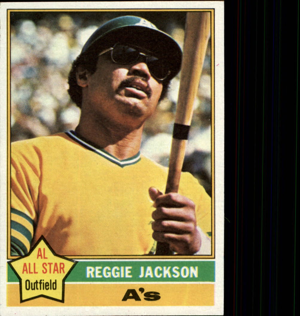 1976 Topps #500 Reggie Jackson