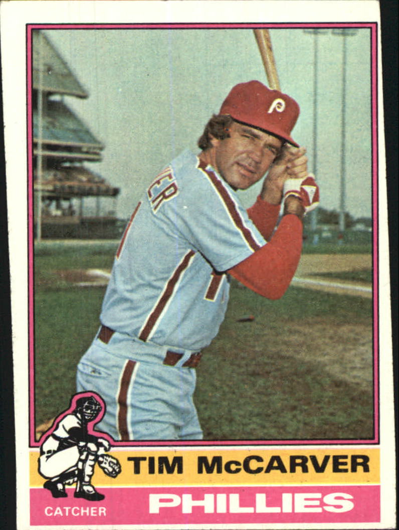 1976 Topps #502 Tim McCarver - VG