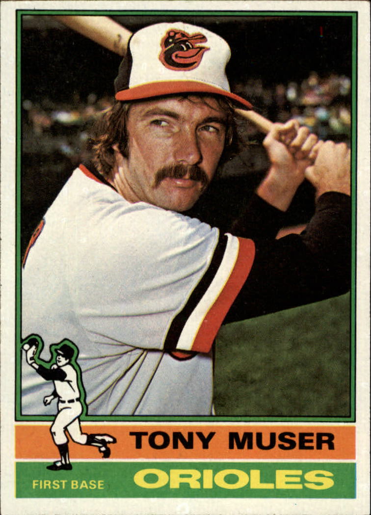 1976 Topps #537 Tony Muser