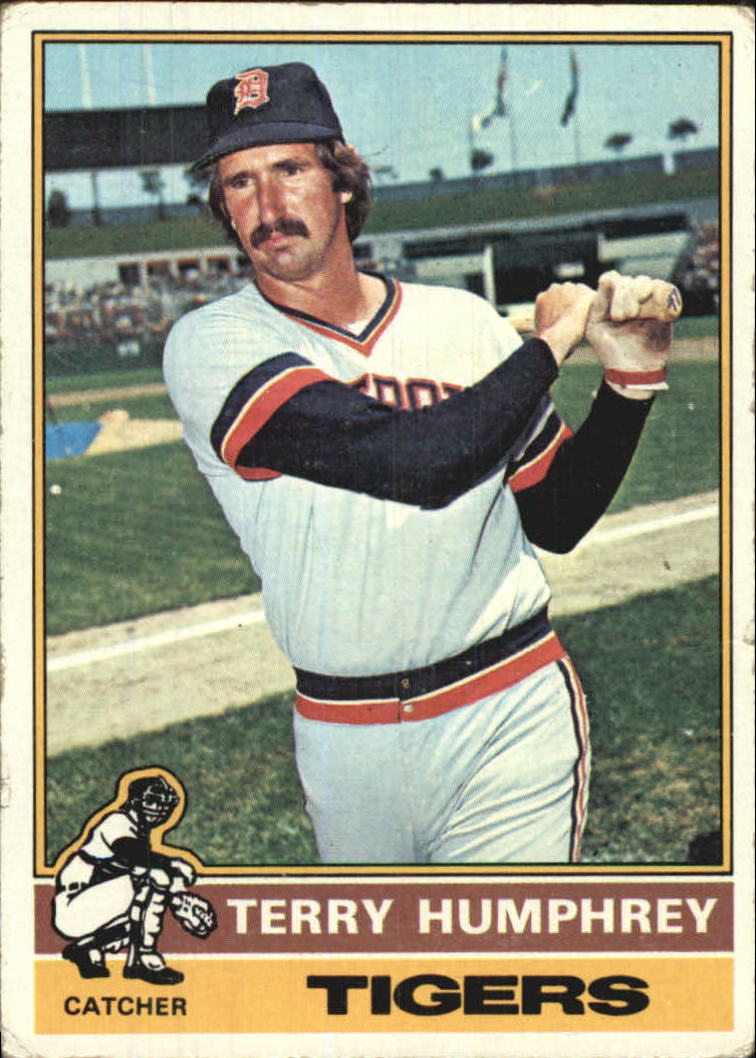 1976 Topps #552 Terry Humphrey - VG