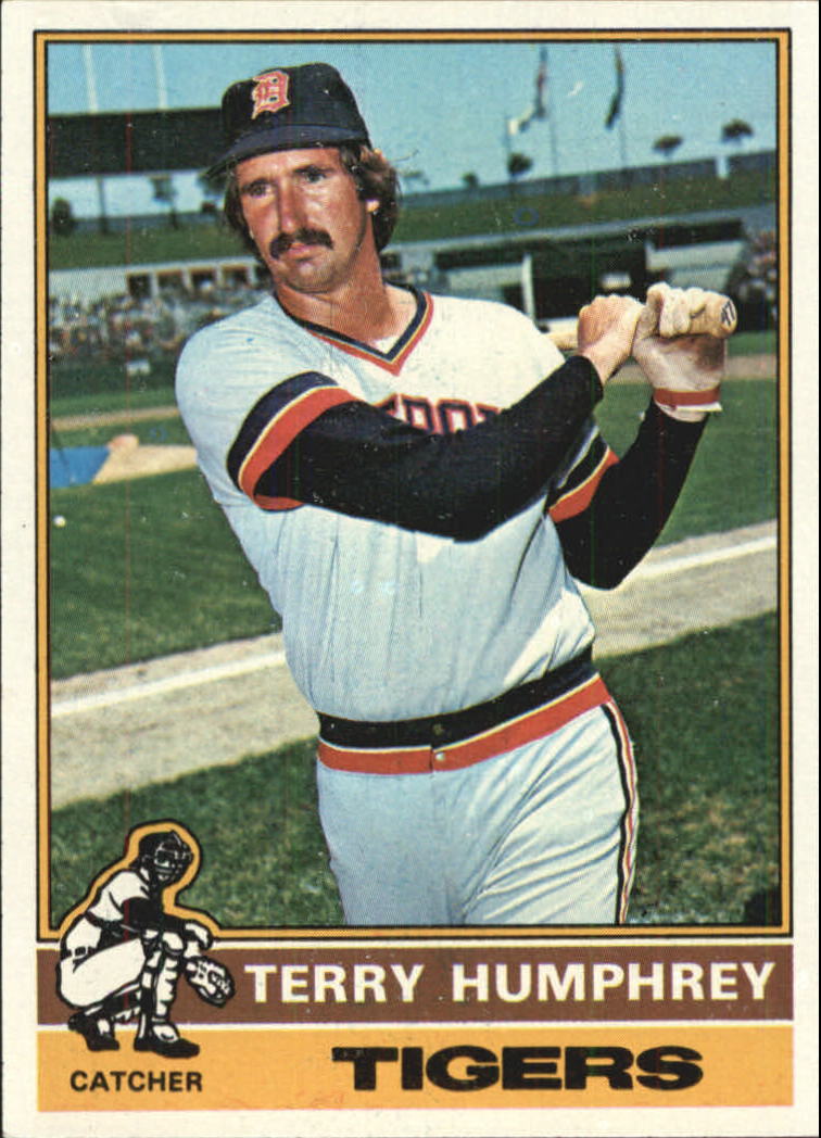 1976 Topps #552 Terry Humphrey - EX